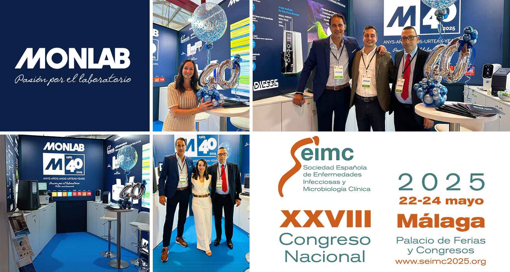 Ya estamos en SEIMC XXVIII en Málaga! 